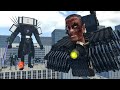 New resurrected gman skibidi toilet vs titan tv man and other bosses in garrys mod