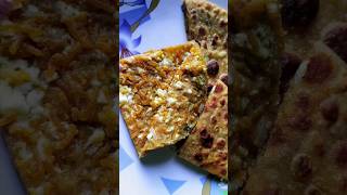 Aloo Bhujia and Paneer Paratha Recipe | Sev Paratha #shorts