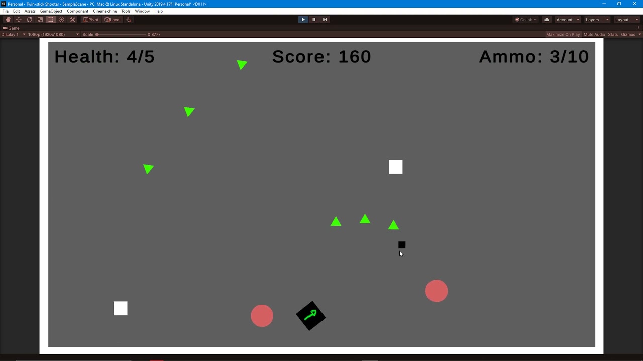 Top-down Shoot 'em Up - Unity Prototype