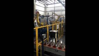 Machine Tending Robot Cell Time Lapse