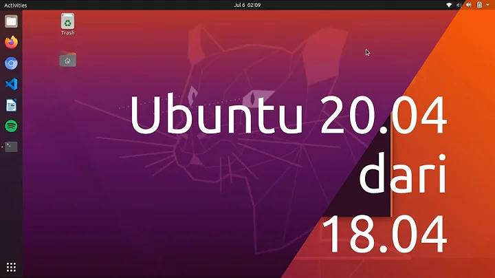 Update / Upgrade Ubuntu 18.04 menjadi 20.04