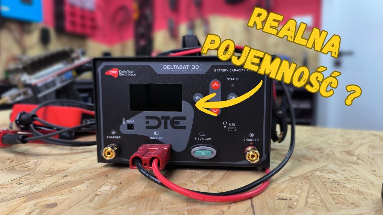 Test DeltaBat30: realne pomiary pojemności akumulatorów