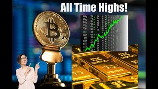 Gold, Bitcoin & Stock Market Reach All Time Highs! @MrVegiita