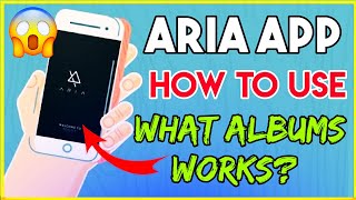 aria app albums | what albums work on aria app | how to download aria app | how to use aria app