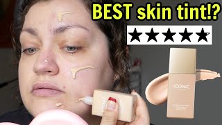 Iconic London Super Smoother Blurring Skin Tint | WEEKLY WEAR: Oily Skin Review