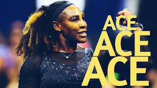 Serena Williams Firing Aces In One Game | SERENA WILLIAMS FANS