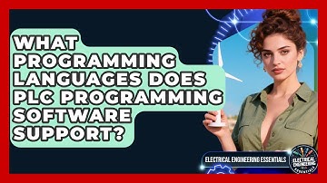 What Programming Languages Does PLC Programming Software Support?