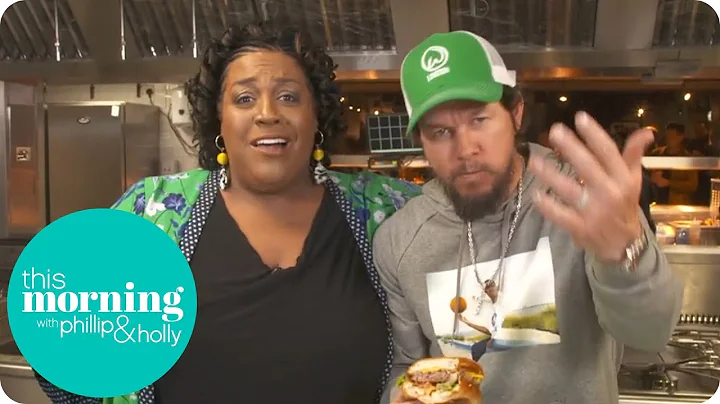 Alison Hammond Makes Burgers With Mark Wahlberg | ...