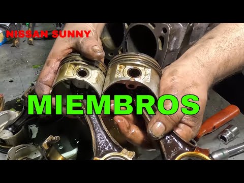 Nissan Sanny engine warms up we take everything apart