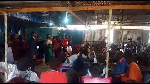 Purity kateiko at AIC ruiru performing Mbua ya ngetha
