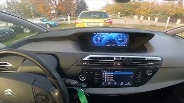 How to Make Phone Call via Bluetooth in Citroen C4 Picasso II ( 2013 – 2018 ) - Dial a Number