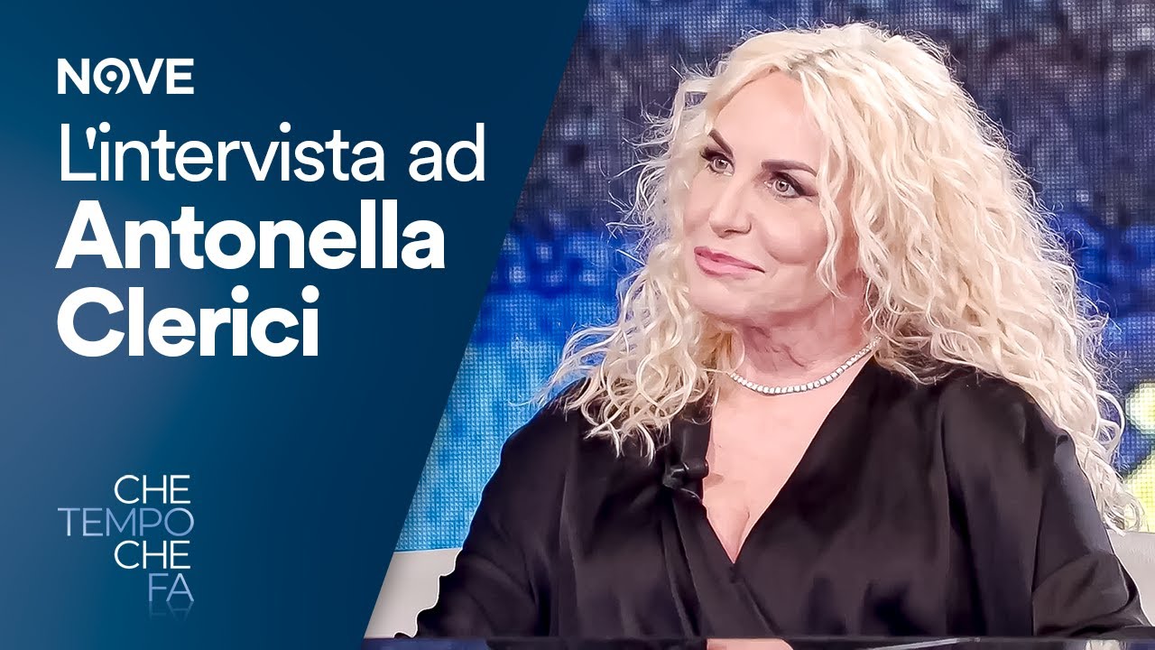 L'intervista ad Antonella Clerici | Che tempo che fa