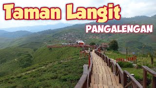 TAMAN LANGIT PANGALENGAN, PANORAMANYA TERLALU MEMANJAKAN MATA | DESTINASI WISATA PANGALENGAN BANDUNG