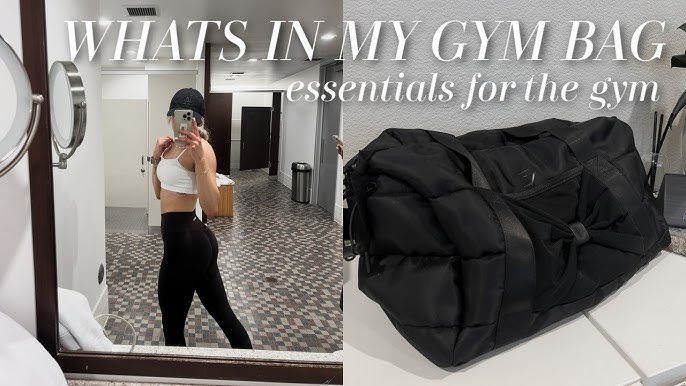 Gymshark Everyday Wash Bag - Black