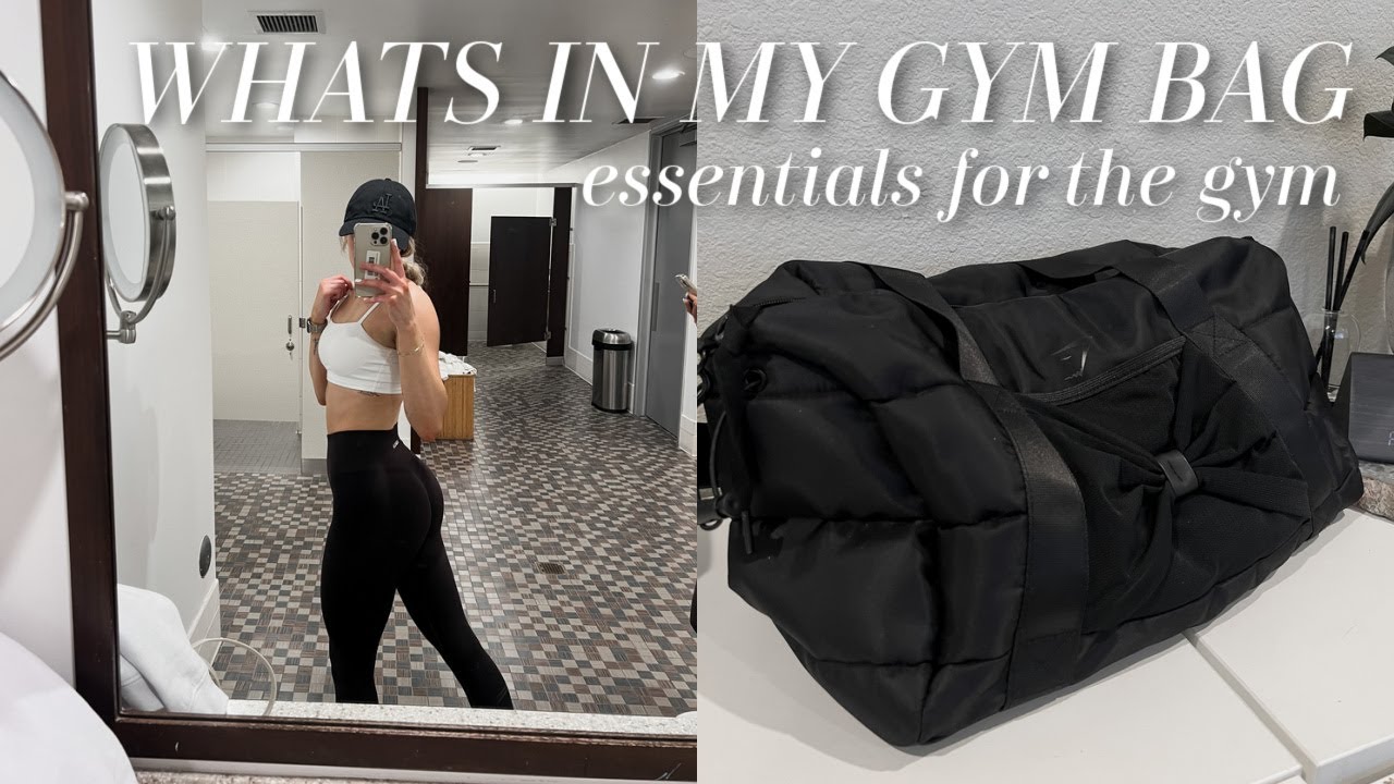 Discover 149+ gym bag essentials for her latest - xkldase.edu.vn