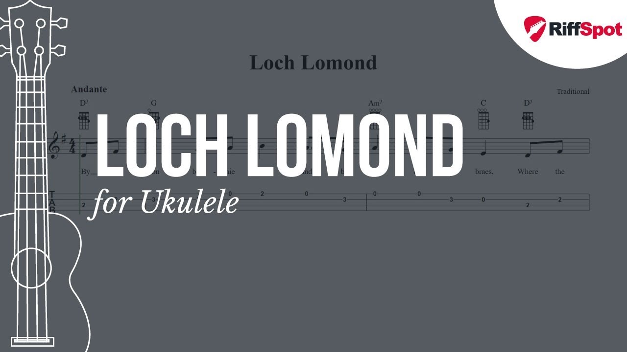 Loch Lomond Ukulele Tab YouTube