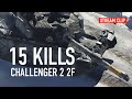 War Thunder / Бой на Challenger 2 (2F)