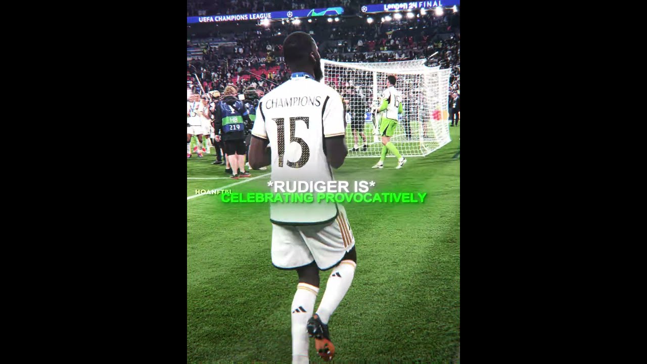 Bro Forgot It Was Rudiger 