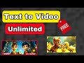 Create Unlimited Text-to-Video for FREE! (No Watermark) 🚀