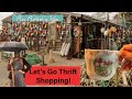 Thrifting in Cape Cod NEW ENGLAND | Seaside Antique Shack | Cozy Fall day Finding Treasures