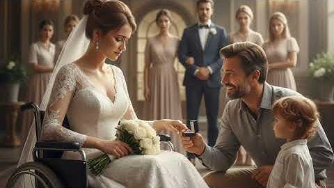 Arme bruid afgewezen omdat ze verlamd was—totdat een alleenstaande vader het ondenkbare deed. 