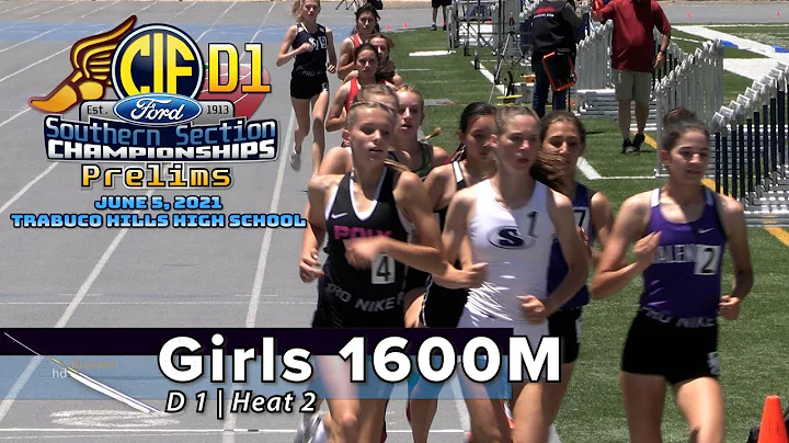 2021 TF - CIF-ss Prelims (D1) - 1600 Meters (Girls, H2 of 3)