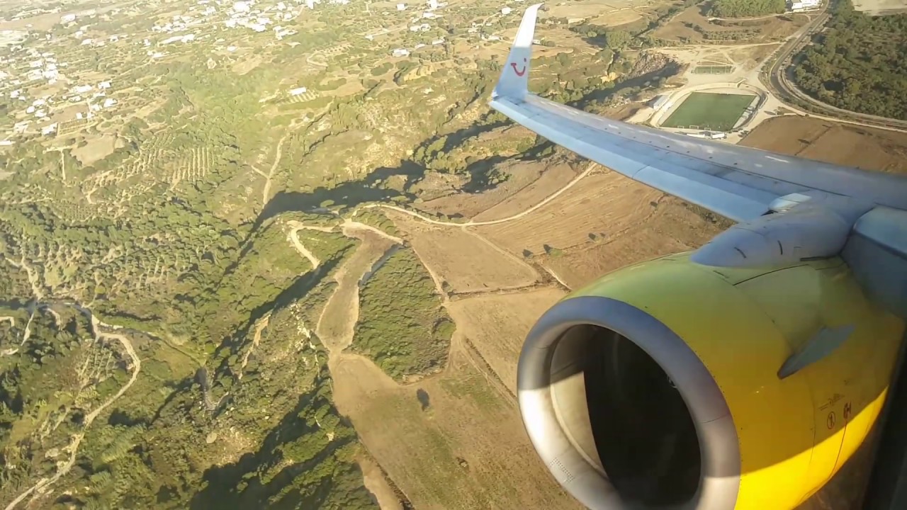 POWERFUL TUIfly 737-800 Take Off from Kos