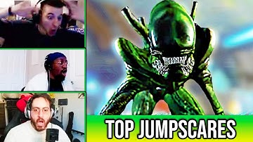 Alien: Isolation Top Twitch Jumpscares Compilation | Horror Games Best Moments | PART 2