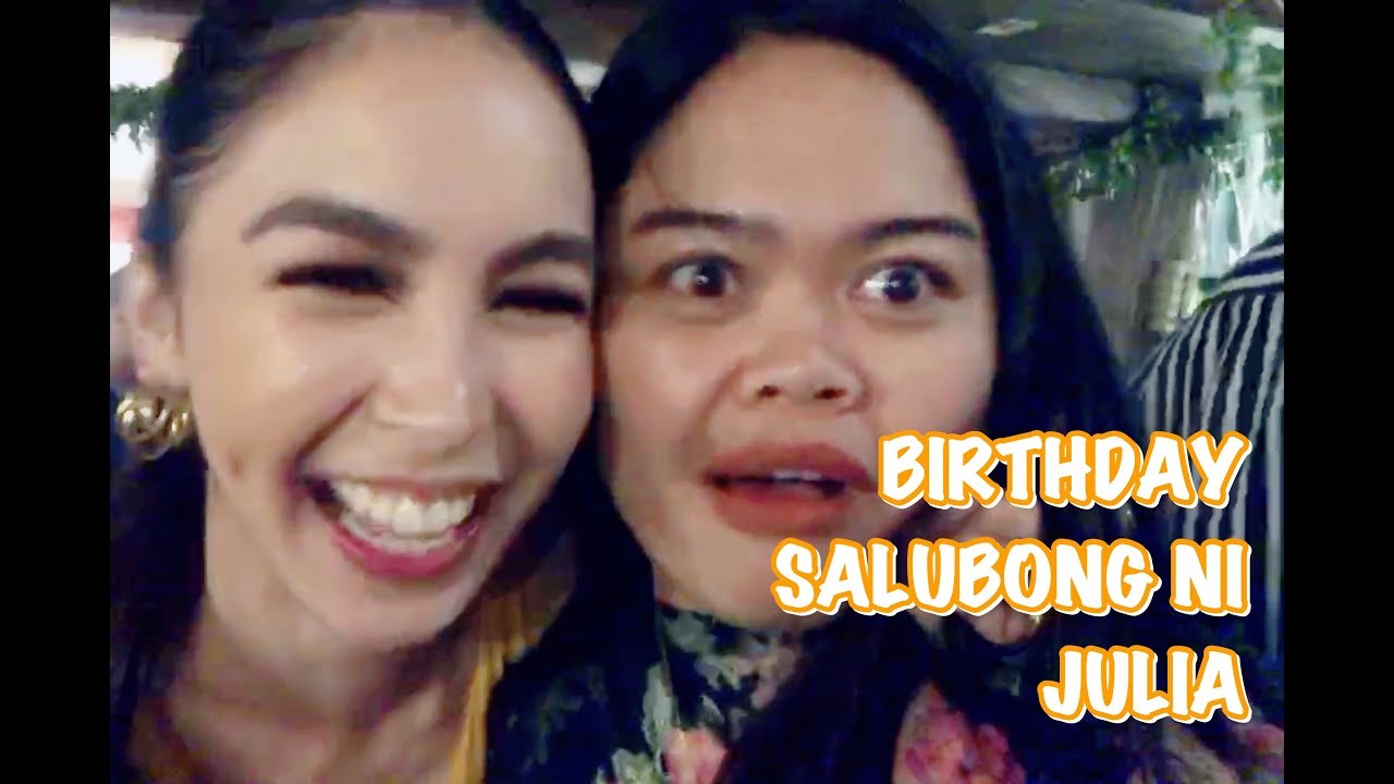 Birthday Salubong Ni Julia B