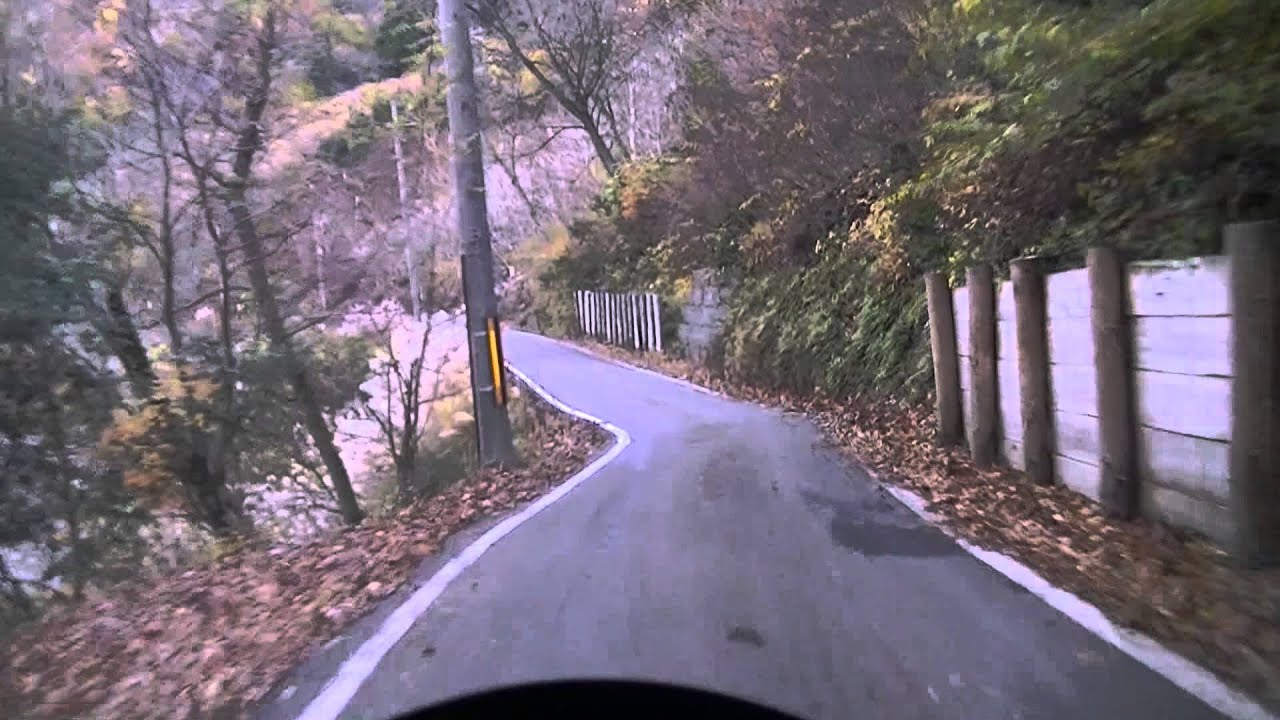 滋賀県道23号線(小浜朽木高島線) 高島市朽木麻生(中小屋)～朽木市場付近 YouTube