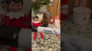 Elf on a shelf ideas #christmas#christmasdecor#christmastradition#elfontheshelf#kidschristmas#mother