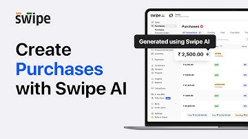 How to create purchases with Swipe Ai