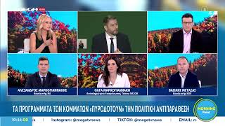 Κόντρα για τις δημοσκοπήσεις και τις μετεκλογικές συνεργασίες | ΝΔ, ΠΑΣΟΚ, ΚΚΕ