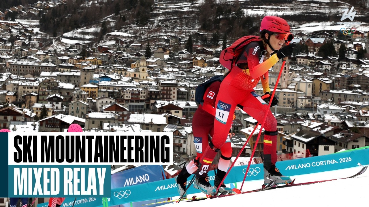 Re-𝙇𝙄𝙑𝙀 Winter Olympics! Ski Mountaineering - Mixed Relay | 