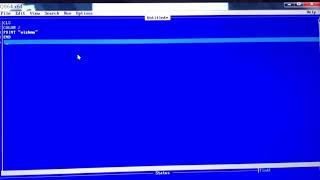 QBasic - modes and colour commands