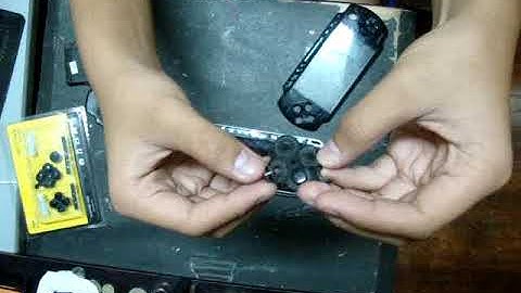 Spending more than 10 minutes fixing my psp buttons