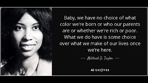 Mildred D. Taylor - Figures of Black History (FOBH)