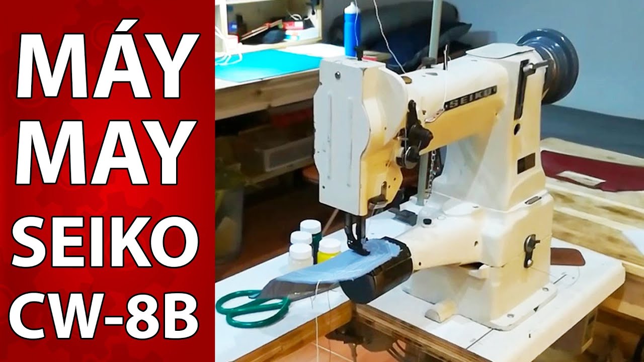 Industrial Sewing Machine Seiko CW- 8B - YouTube