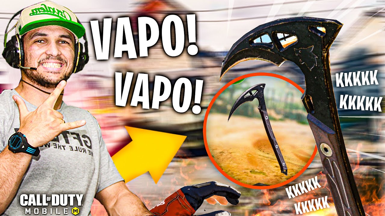 NOVA ARMA CORPO A CORPO FOICE - CALL OF DUTY MOBILE - YouTube