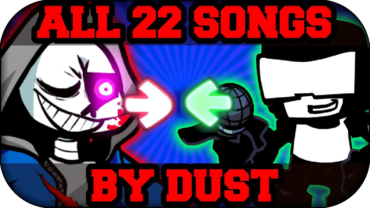 Playable Dust Sans Remastered [Friday Night Funkin'] [Mods]