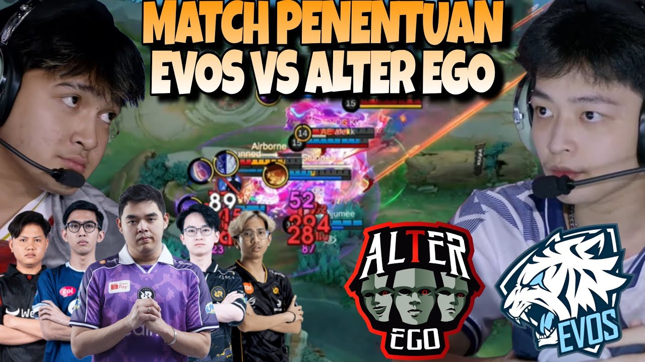 PENENTUAN PALING DEG-DEGAN COK !! IMBANG GINI BIKIN SENAM JANTUNG !! EVOS VS AE MATCH 3 - MPL S17