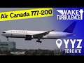 Air Canada Boeing 777-200 Lands in Toronto YYZ from Vancouver (YVR)