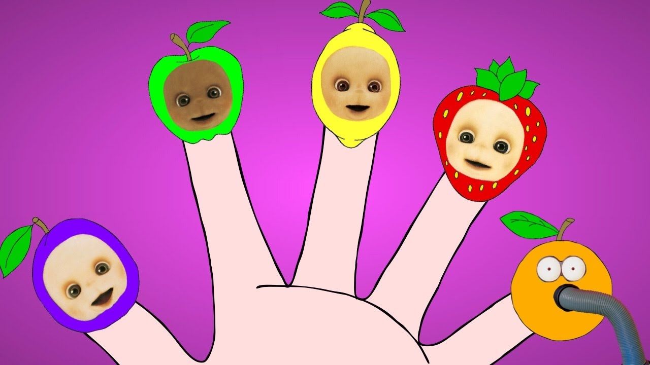 Fruit Teletubbies Finger Family Song | Fun Learning for Kids!