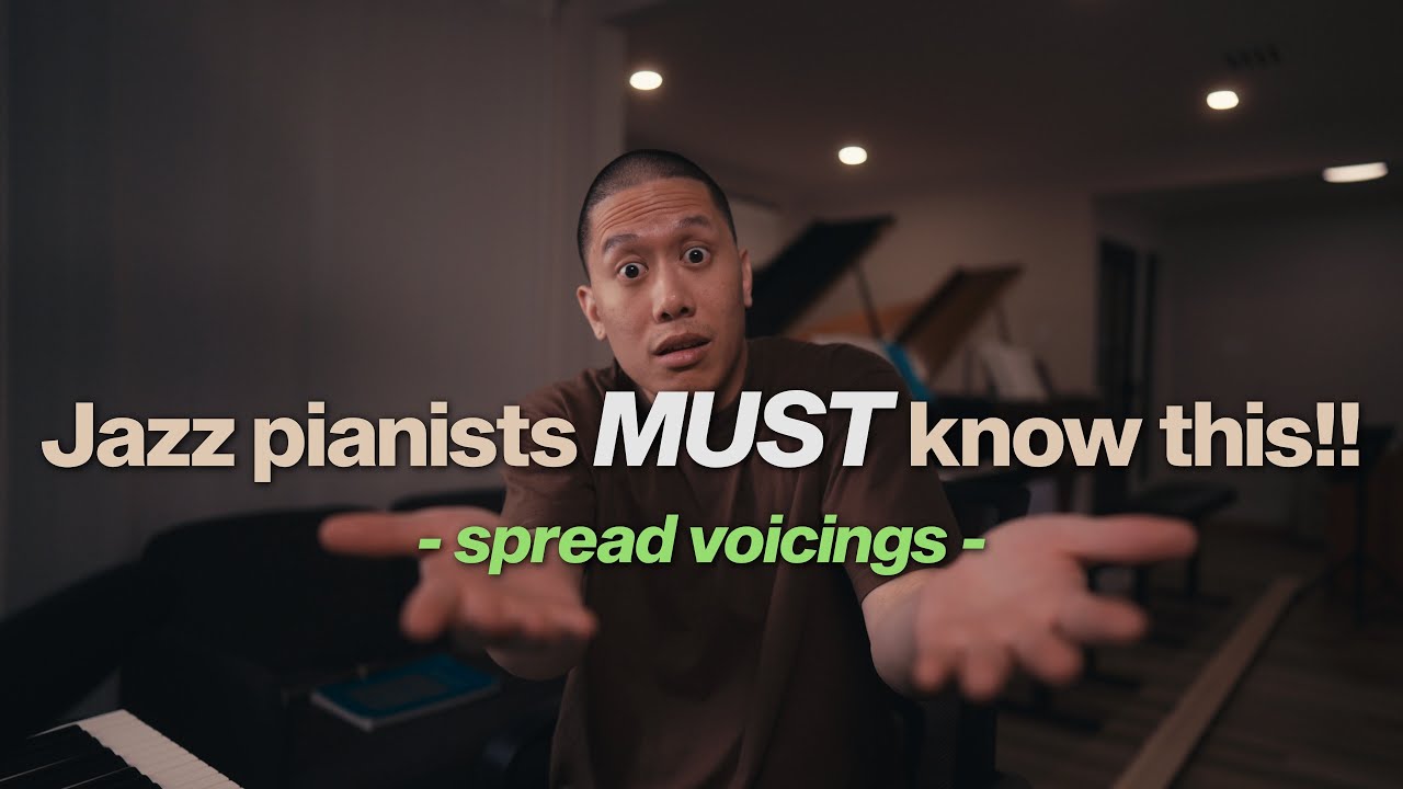 Jazz Pianists of All Levels MUST Know Spread Voicings!! Here's Why + Examples From Misty & More