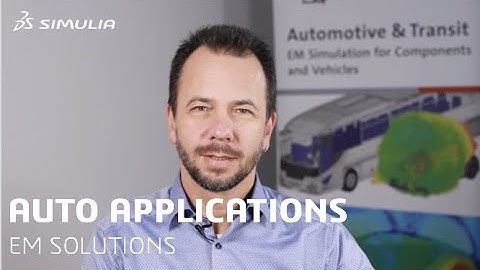 Electromagnetic Solutions for Automotive Applications | SIMULIA CST Studio Suite