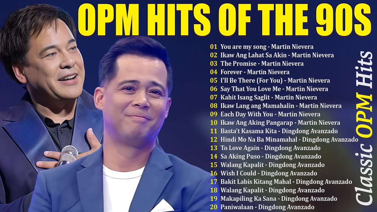 Back to the 90s: Dingdong Avanzado & Martin Nievera | OPM Classics 