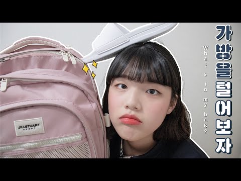개학도 안한 고3의 학교 가방을 소개합니다! + 필통 소개, 파우치 소개 [ HYeN ]