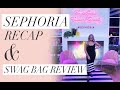 SEPHORIA 2019 $1,000 VIP Swag Bag Review &amp; Event Recap | FREE MAKEUP HAUL