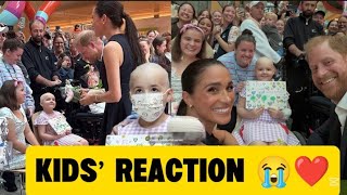 “Tears, Cheers & Unfiltered Love: Prince Harry and Meghan, Leave Melbourne Children Speechless 😭🔥”