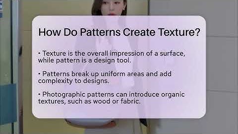 How Do Patterns Create Texture? - Graphic Design Nerd